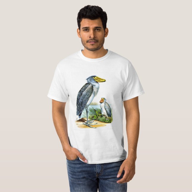 T-shirt Le Shoebill (rex de Balaeniceps) (Devant entier)