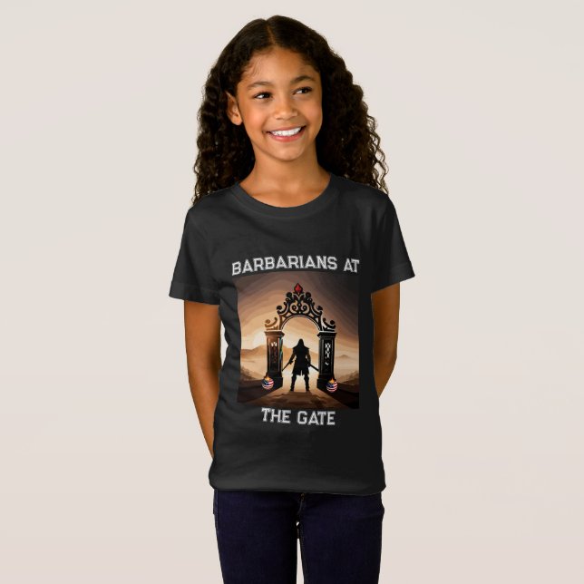 T-Shirt Le siège : Les barbares aux portes de l'Amérique (Devant entier)