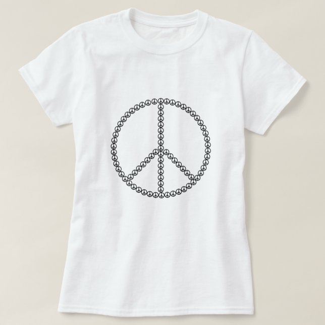 T-shirt Le signe de la paix (Design devant)
