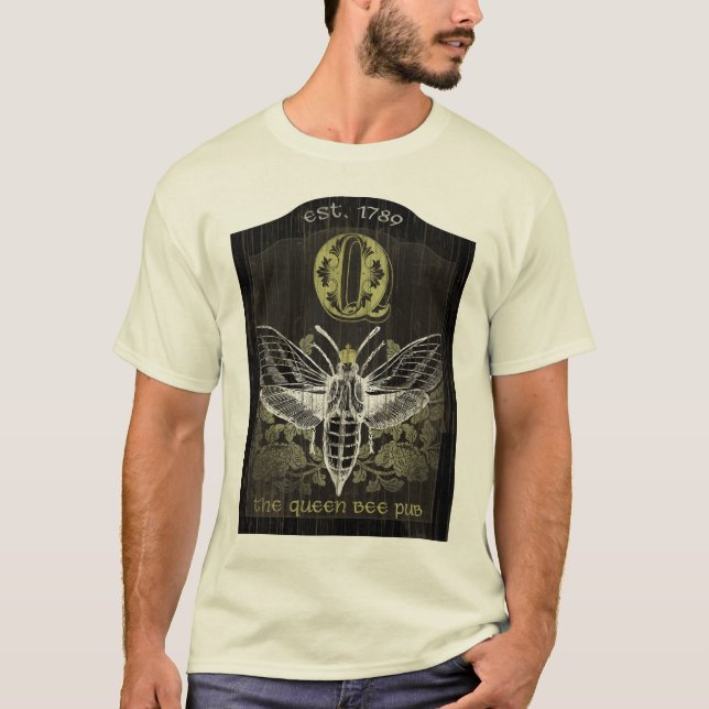 T-shirt Le signe de Pub de reine des abeilles (Devant)