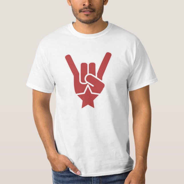 T-shirt Le signe de roche (Devant)
