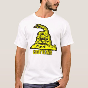 T-shirt Le silence d'or de Gadsden est mortel