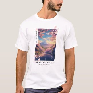 T-shirt Le silence du Fuji