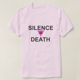 T-SHIRT LE SILENCE ÉGAL À LA MORT