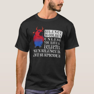T-shirt Le Silence Est Parrot D'Or I Eclectus Féminin