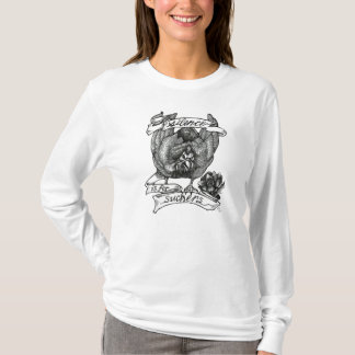 T-shirt LE SILENCE EST POUR LES SUCCESSIERS : L'art du tat