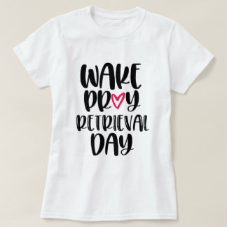 T-shirt Le sillage prient la chemise de stérilité du jour