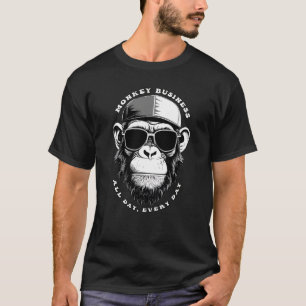T-shirt Le singe Cool