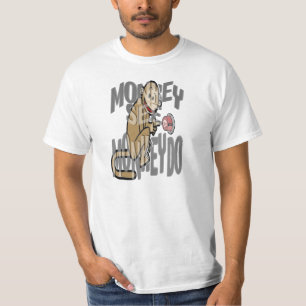 T-shirt Le singe voient le singe faire