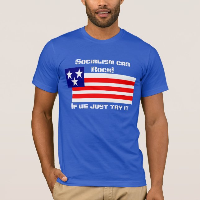 T-shirt Le socialisme peut basculer (Devant)