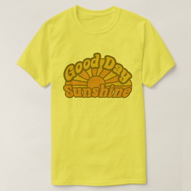T-shirt Le soleil du jour (Design devant)