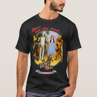 T-shirt Le sorcier d'Oz frappe le survol routier
