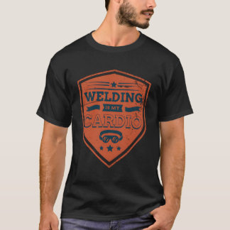 T-shirt Le Soudage Est Mon Artisans Cardio Métal Travaille