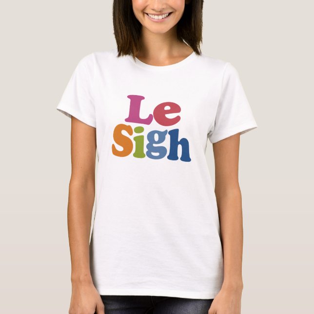 T-shirt Le soupir. #2 (Devant)