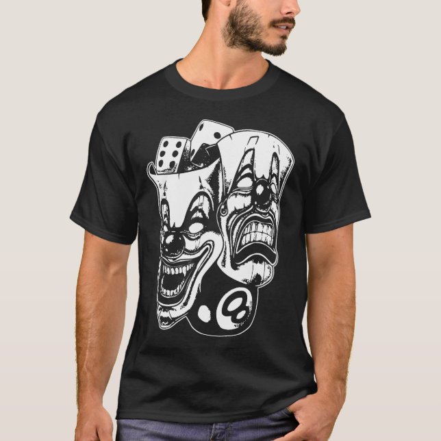 T-shirt le sourire maintenant, pleurent plus tard (Devant)