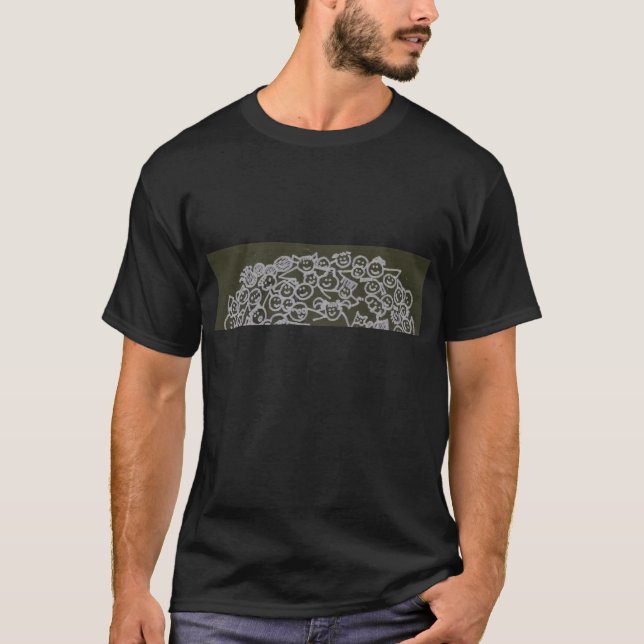 T-shirt Le spectre "se sent comme la famille " (Devant)