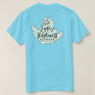 T-shirt Le Spisey Wilderness Alabama Aquarelle Tee