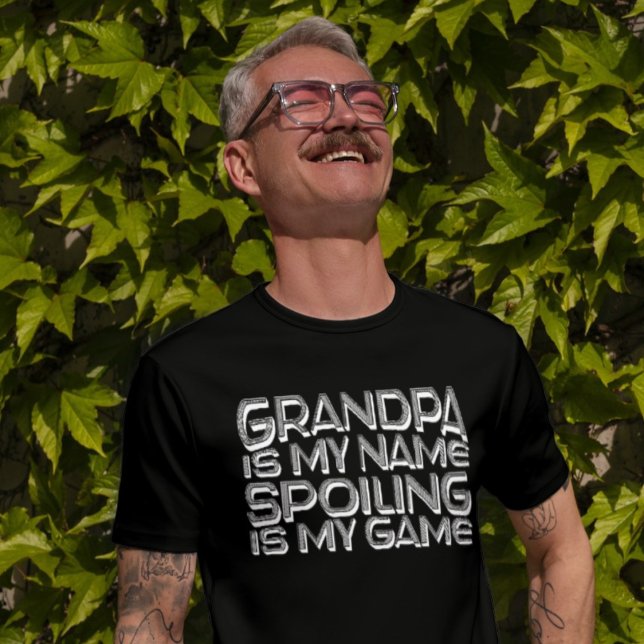 T-shirt Le spoiler est mon grand-père de jeu (Créateur téléchargé)