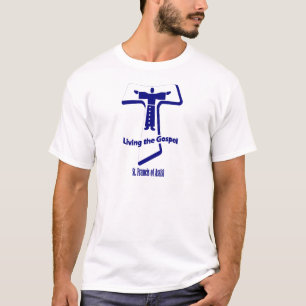 T-shirt Le St Francis de la citation d'Assisi