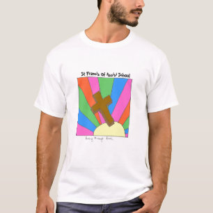 T-shirt Le St Francis de l'école T d'Assisi