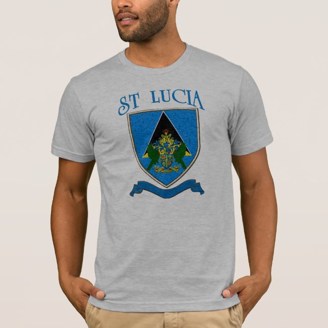 T-shirt le St Lucia (Devant)