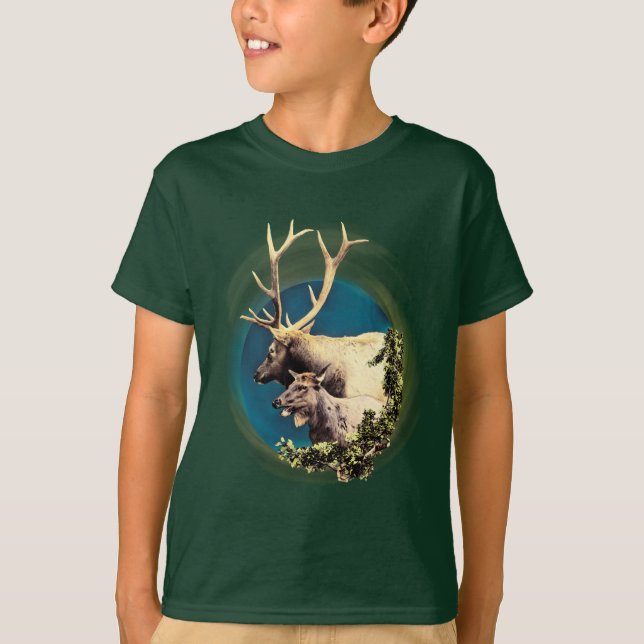 T-shirt Le Stag et l'Arrière (Devant)