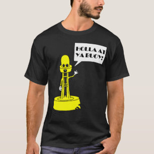 T-shirt Le stress est causé par un manque de pêche assez s