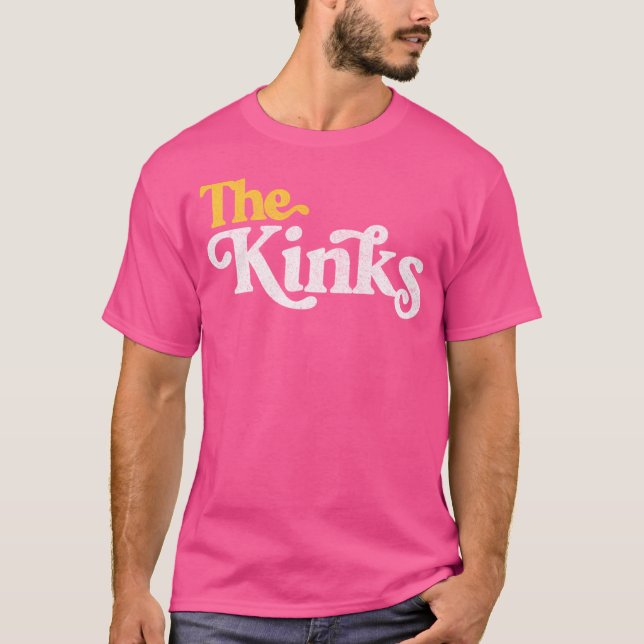 T-shirt Le style défraîchi des Kinks Retro (Devant)