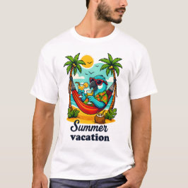 T-shirt Le style oiseaux de plage