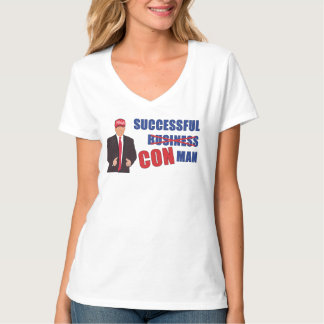 T-shirt Le succès de CON Man - Trump