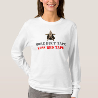 T-shirt Le superhéros d'homme de ruban adhésif parle