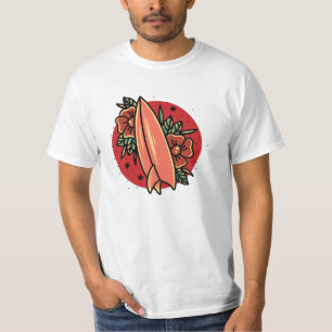 T-shirt Le surf à l'école primaire