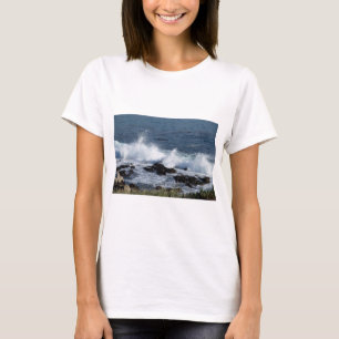 T-shirt Le surf de l'océan Pacifique