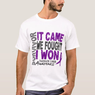 T-shirt Le survivant de Cancer pancréatique qu'il est ven