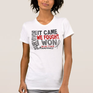 T-shirt Le survivant de tumeur cérébrale qu'il est venu