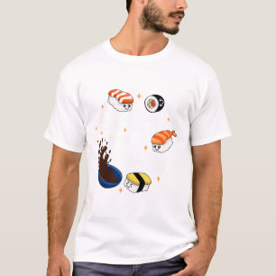 T-shirt Le Sushi Me Rend Heureux