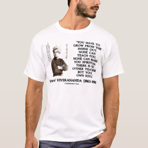 T-shirt Le Swami Vivekananda se développent à l'envers du