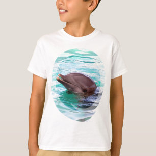 T-shirt Le sweatshirt de l'enfant de conception de dauphin