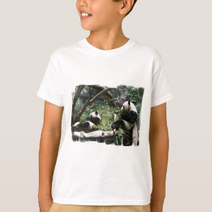 T-shirt Le sweatshirt des enfants d'ours panda