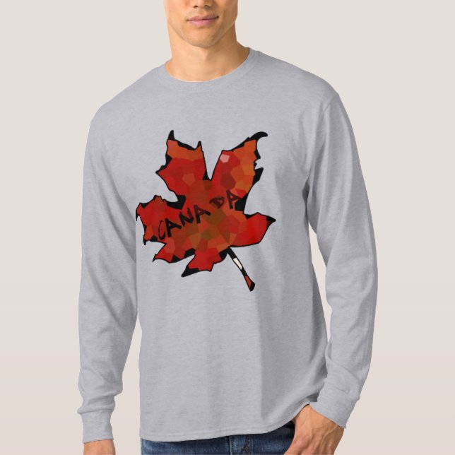 T-shirt le symbole canadien (Devant)