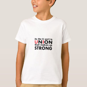 T-shirt Le Syndicat Du Travail Qui Nous Rend Forts Classiq