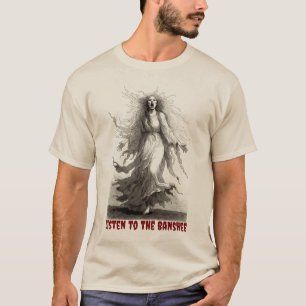 T-shirt Le système d'avertissement auditif Écoutez la Bans
