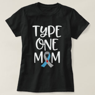 T-shirt Le T1D des femmes de maman de type un enfante le