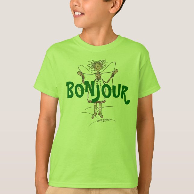 T-shirt Le T-shirt/Bonjour de l'enfant (Devant)