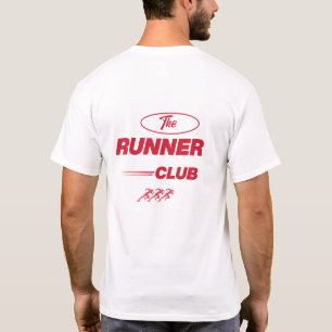 T-shirt Le T‑Shirt du Runner Club – Design Athlétique Roug