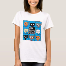 Le T Shirt Mignon Amoureux de Chat La Bande de Kit