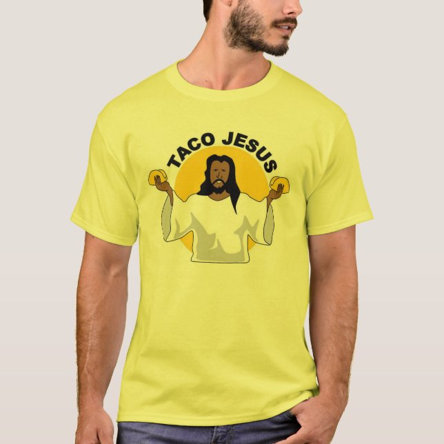 T-shirt Le taco original Jésus (Devant)