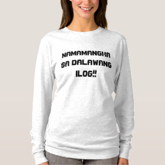 T-shirt Le Tagalog Hugot raye la chemise