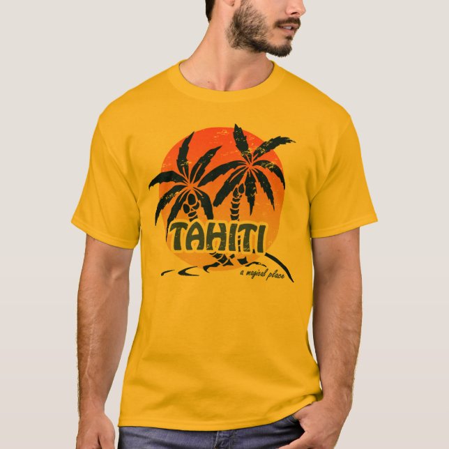 T-shirt Le Tahiti magique (Devant)
