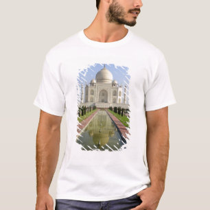 T-shirt Le Taj Mahal, Agra, Uttar Pradesh, Inde,